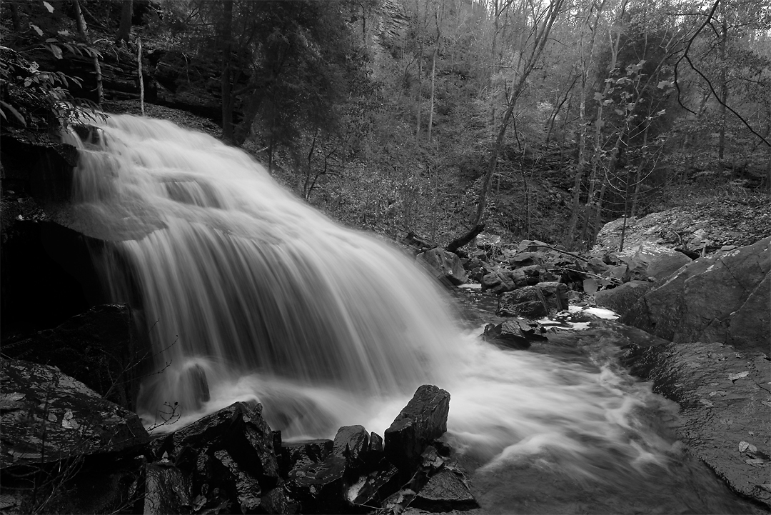 pisgah gorge
            falls